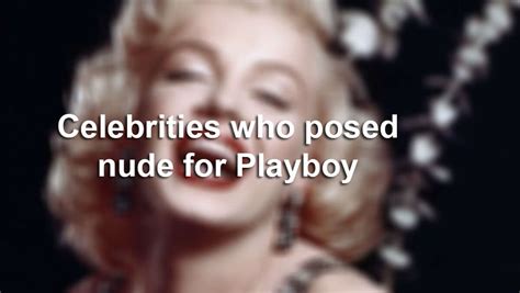 nudo star|25 Celebrity Women Who Posed for Playboy: Photos